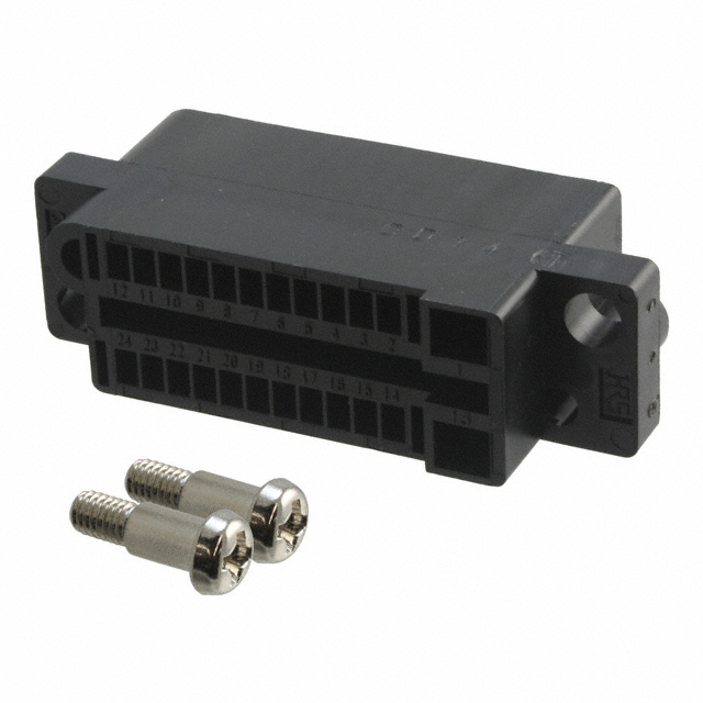 QR/P6-24S-C(01) Hirose Electric Co Ltd  Boîtiers de connecteurs de fond de panier